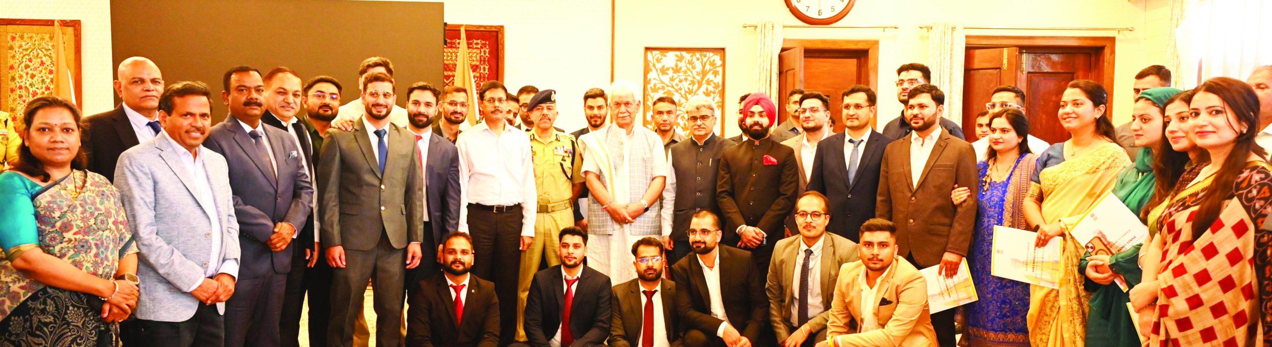 LG presents appointment letters to newly appointed JKPS officers LG presents appointment letters to newly appointed JKPS officers