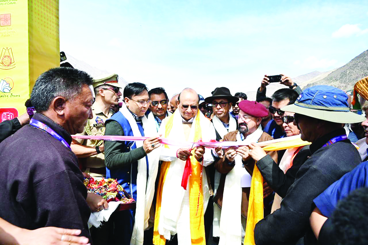 LG Saxena inaugurates 11th Ladakh Zanskar Festival
