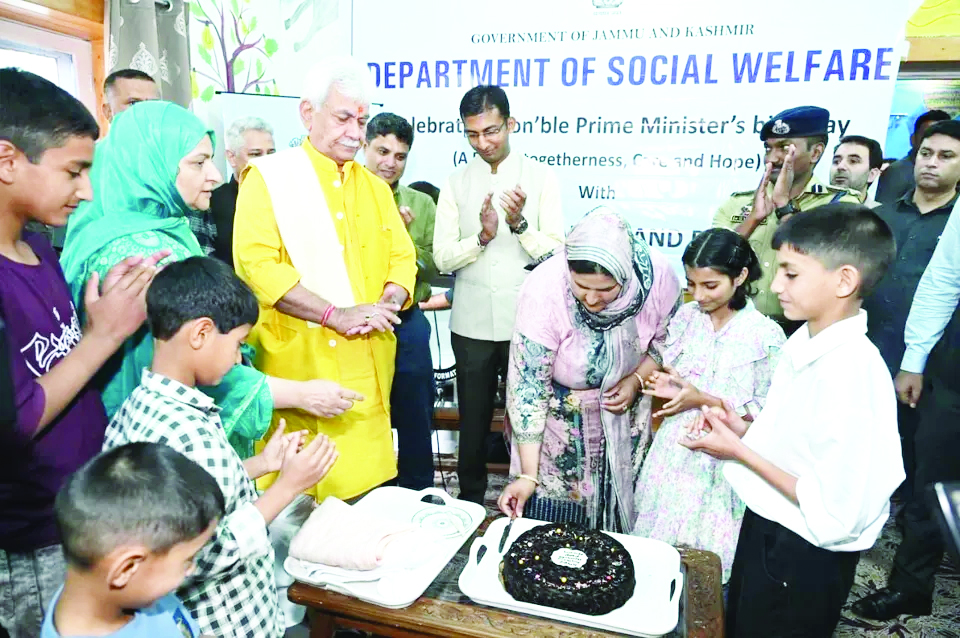 Month-long programmes planned to mark PM Modi’s birthday: LG Sinha