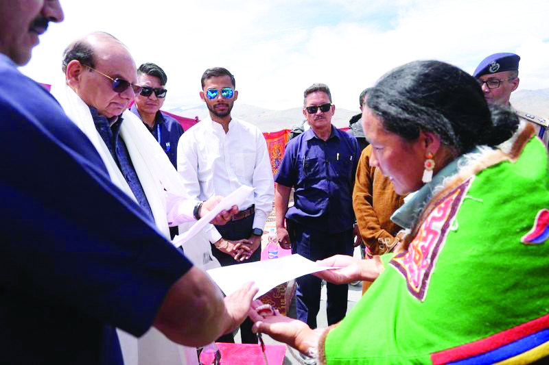 LG Saxena launches mega project to revive dying Tso Kar Lake in Ladakh