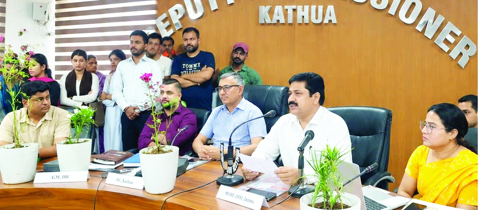 MSME-DFO Jammu organises awareness programme on Branding, Marketing for PM Vishwakarma artisans in Kathua MSME-DFO Jammu organises awareness programme on Branding, Marketing for PM Vishwakarma artisans in Kathua