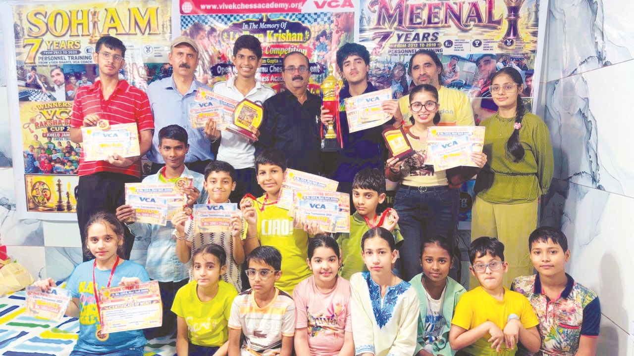 Mitansh Magotra wins 6th Open Jammu Late Tara Krishan Memorial Chess Tournament Mitansh Magotra wins 6th Open Jammu Late Tara Krishan Memorial Chess Tournament