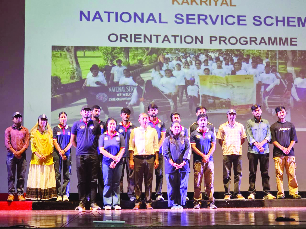 NSS SMVDU conducts orientation day with spirit of service, leadership and community engagement NSS SMVDU conducts orientation day with spirit of service, leadership and community engagement