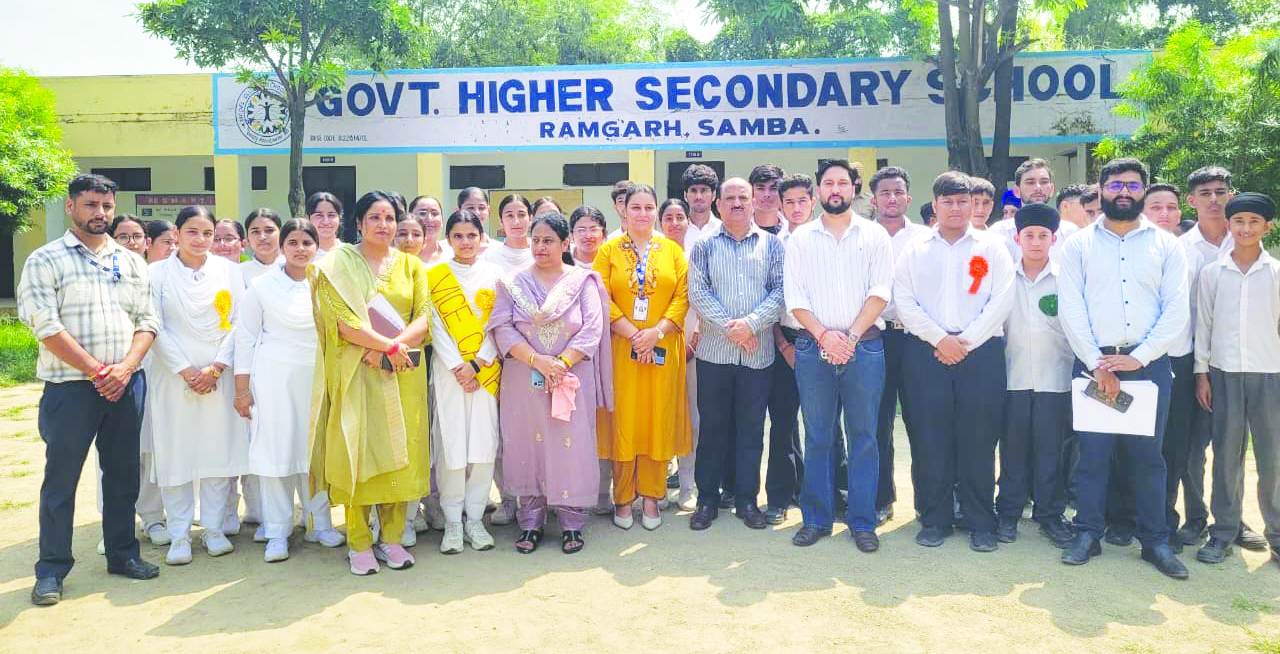 Nasha Mukt Yuva for Viksit Bharat Sankalp Abhiyan organised at GHSS Ramgarh Nasha Mukt Yuva for Viksit Bharat Sankalp Abhiyan organised at GHSS Ramgarh