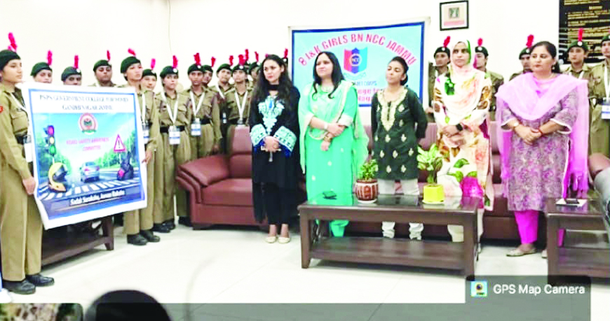 PSPS GCW Gandhi Nagar organises Road Safety Awareness Programme PSPS GCW Gandhi Nagar organises Road Safety Awareness Programme