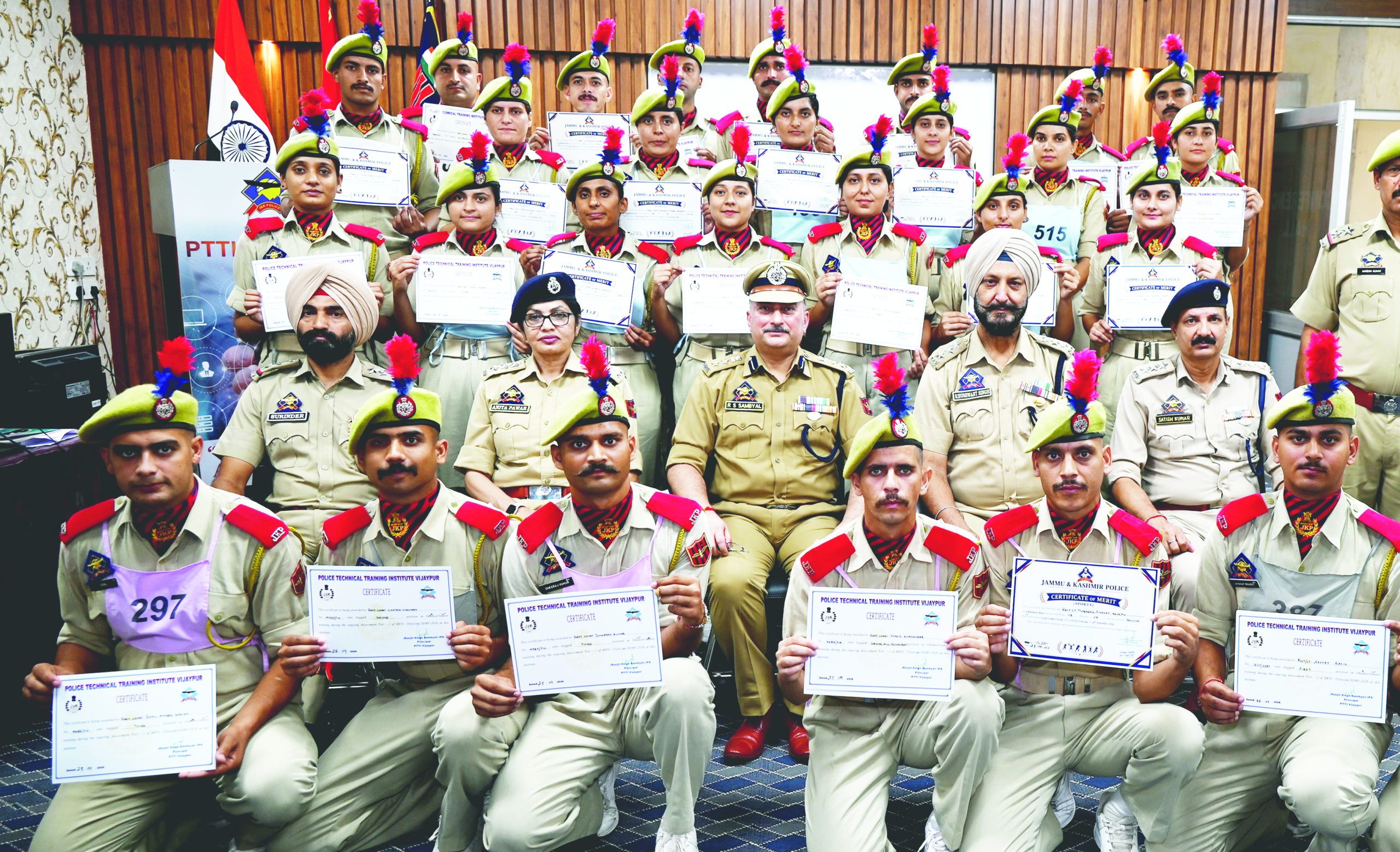 PTTI Vijaypur organises award ceremony to honour BRTC trainees participated in Cross Country run PTTI Vijaypur organises award ceremony to honour BRTC trainees participated in Cross Country run