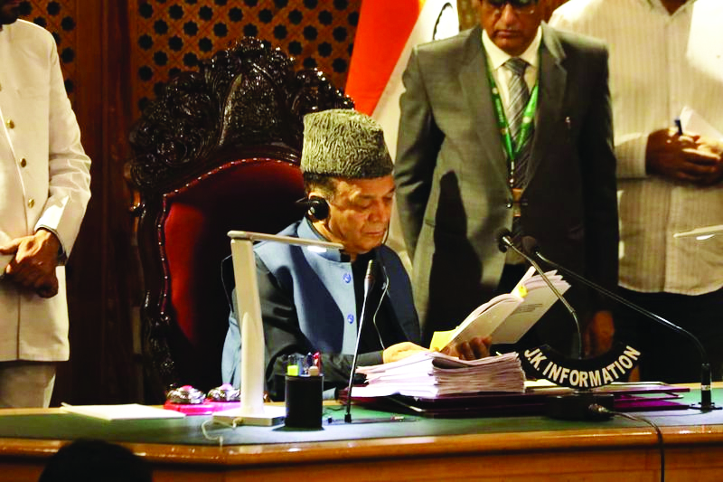 J&K Assembly passes Statehood resolution amid protests by BJP