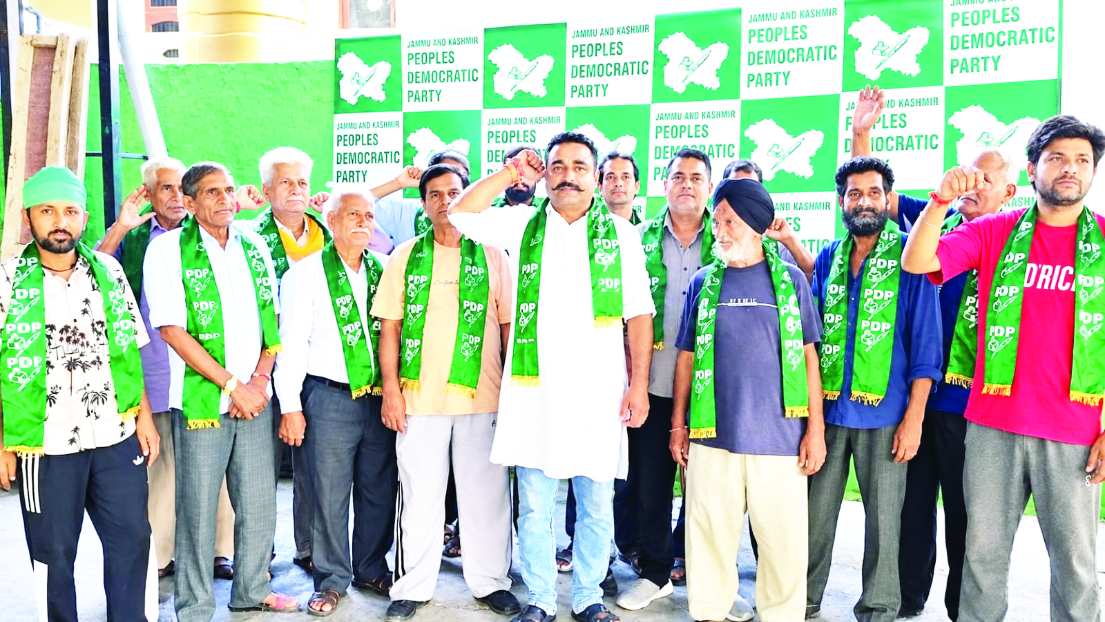 Prominent persons join PDP in RS Pura under Narinder Sharma’s leadership Prominent persons join PDP in RS Pura under Narinder Sharma’s leadership