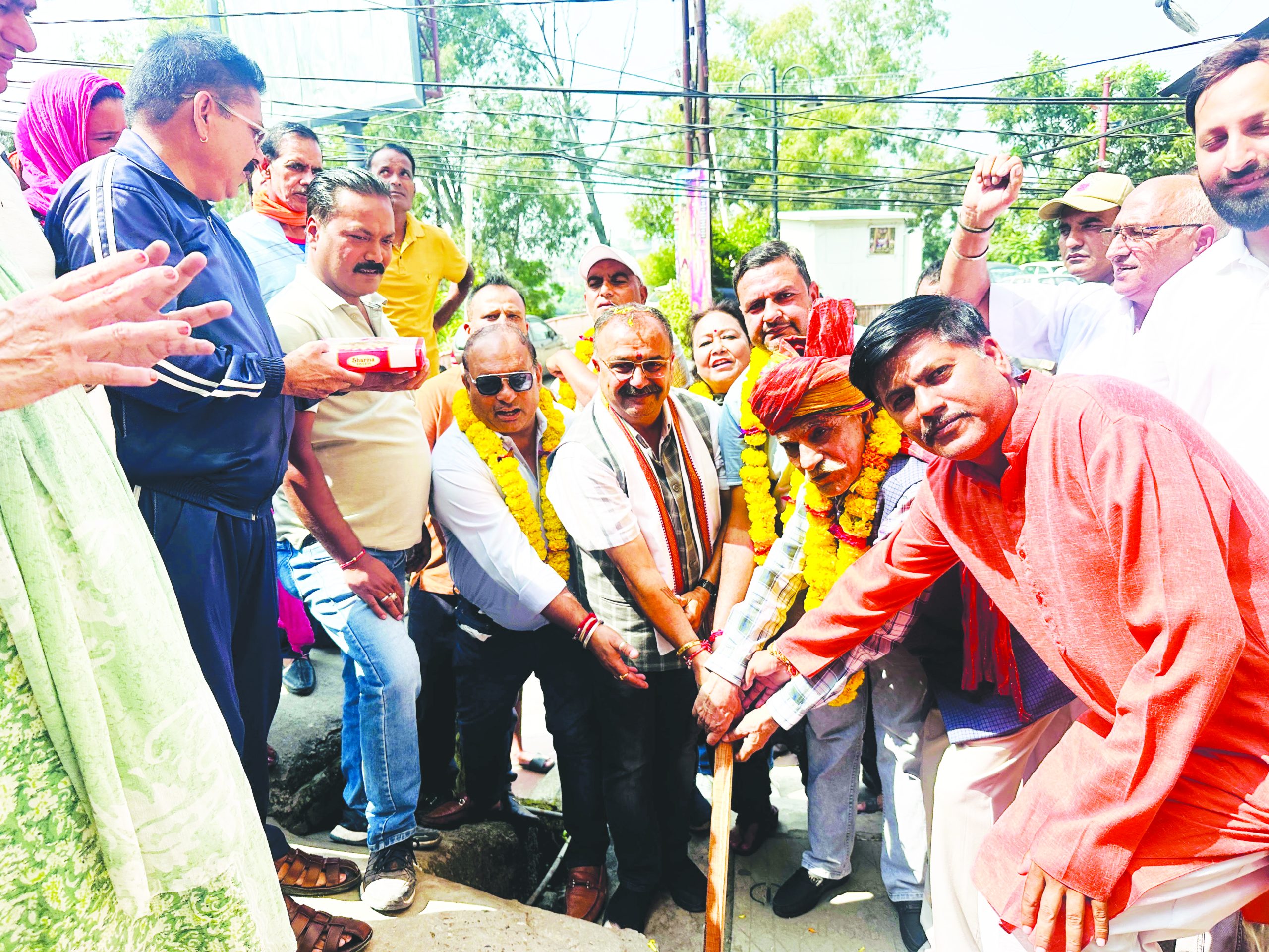 Randhawa starts Rs 31.79 Lakh Lanes & Drains Work in Bazigar Basti