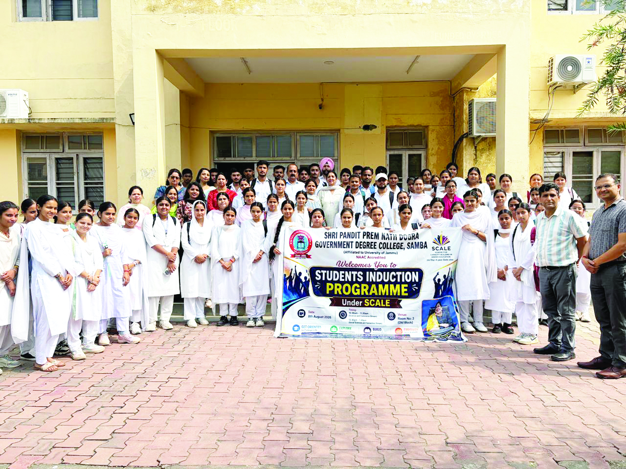 SPPND GDC Samba organises induction programme for newly admitted students