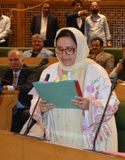Government committed to strengthen health infrastructure: Sakeena Itoo Government committed to strengthen health infrastructure: Sakeena Itoo