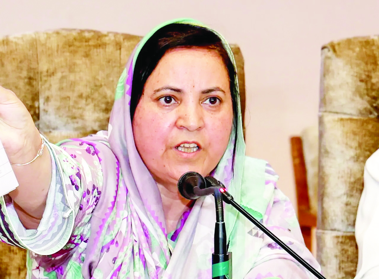 Give us time, have faith in government: Sakina Itoo to striking medical interns Give us time, have faith in government: Sakina Itoo to striking medical interns