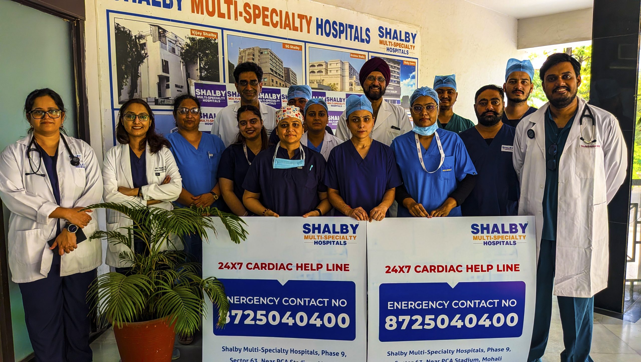 Shalby Hospital Mohali launches 24×7 cardiac helpline no