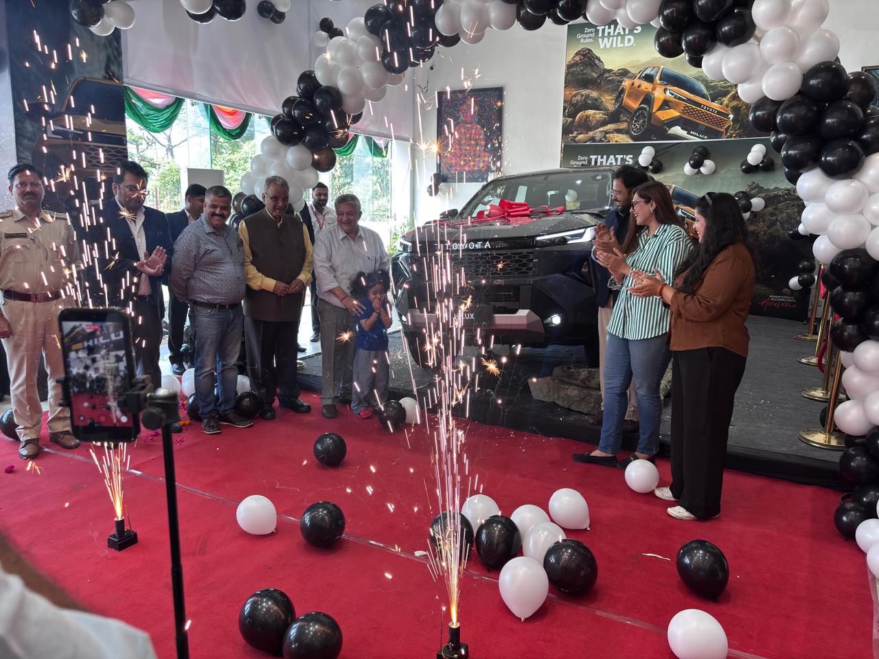 Shree Toyota Jammu launches iconic all-new Hilux
