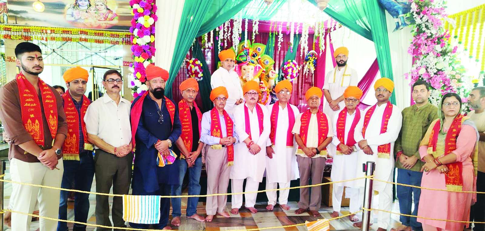 Shri Ganesh Mahotsav 2026 begins with Grand Murti Sthapna at Shri Lakshmi Narayan Mandir