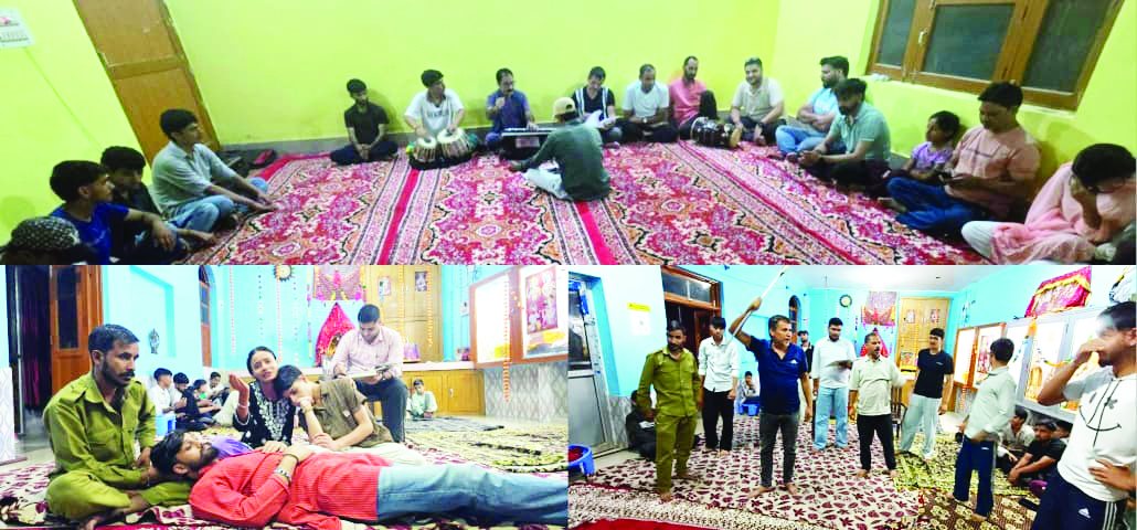 Shri Ram Leela Club Doda begins rehearsals for upcoming Navratras Shri Ram Leela Club Doda begins rehearsals for upcoming Navratras