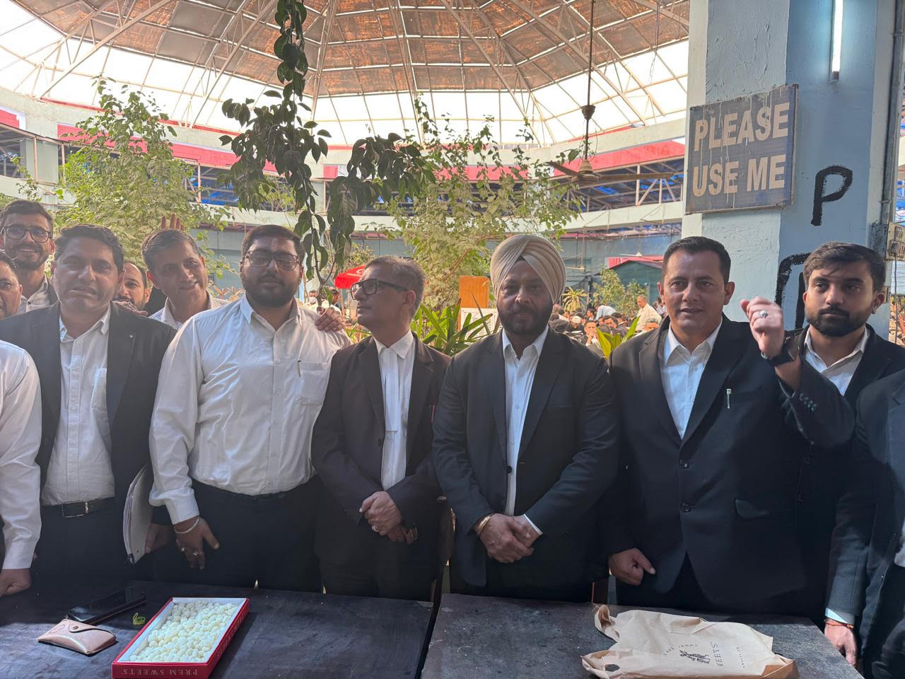 Sweet distributed at District Court Complex Jammu on PM’s birthday