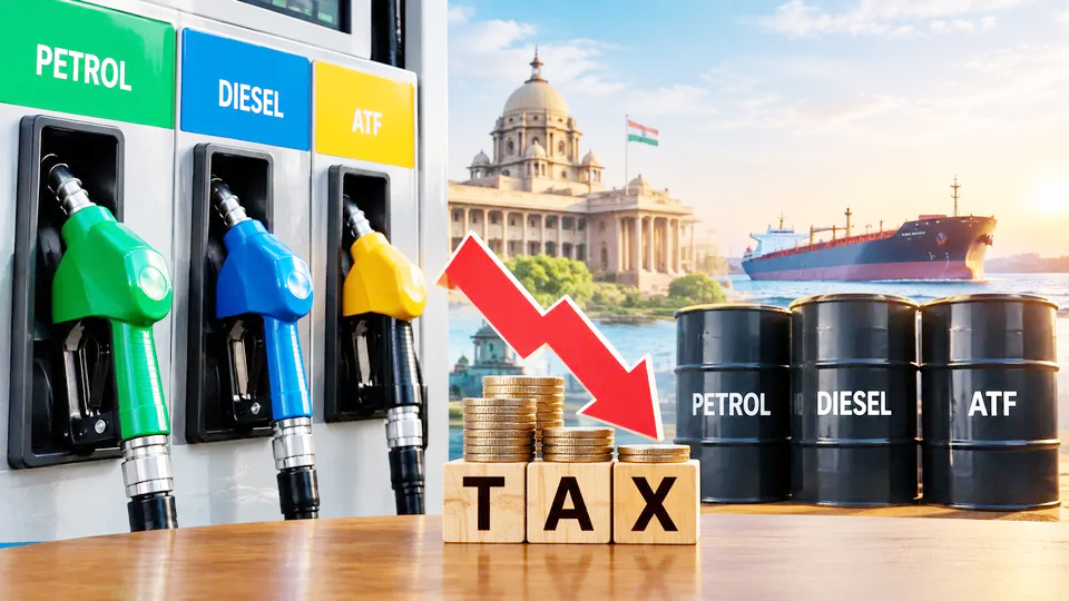 Govt cuts windfall tax on petrol, diesel, ATF exports Govt cuts windfall tax on petrol, diesel, ATF exports
