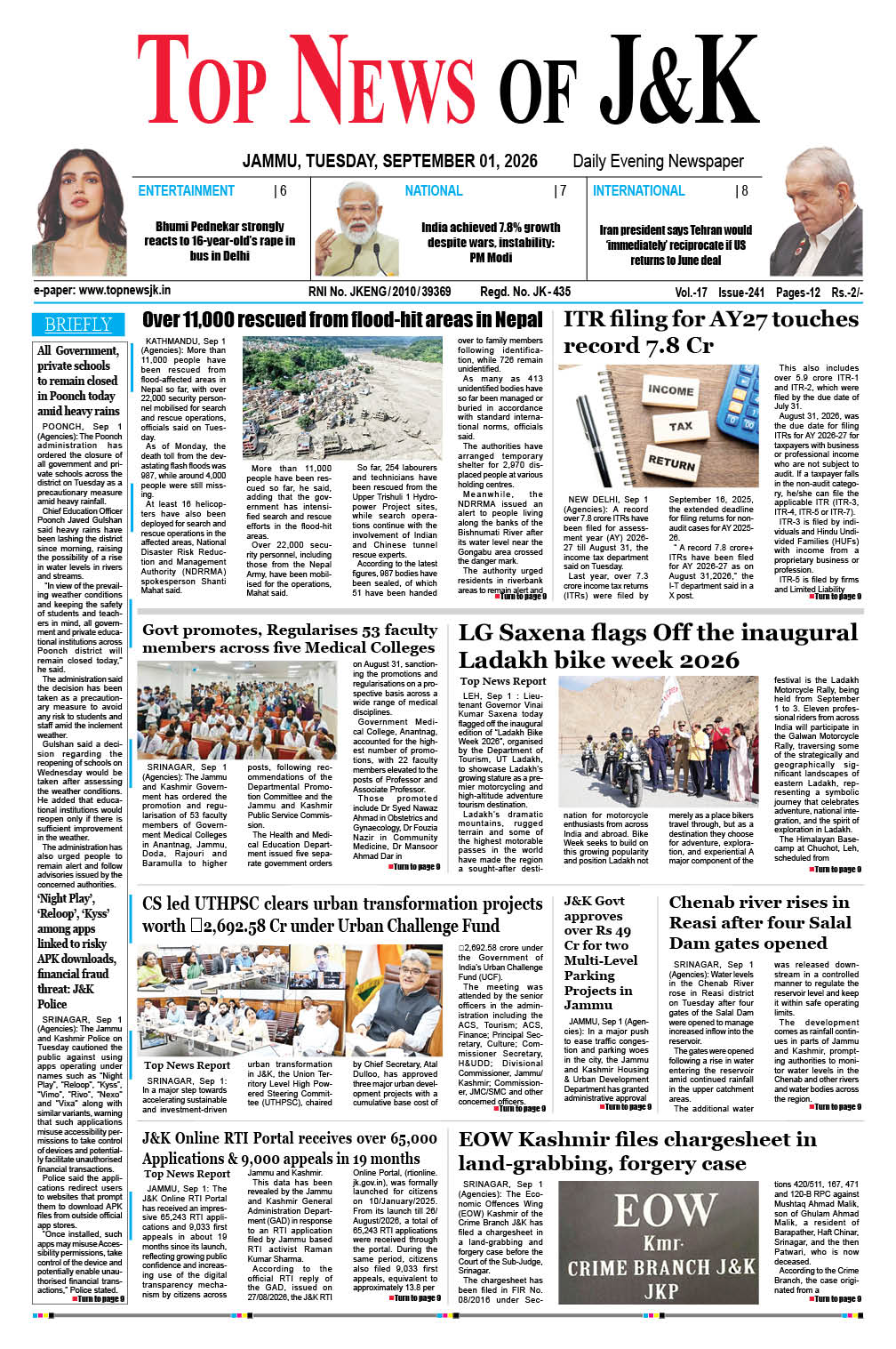 E-Paper 01-09-2026