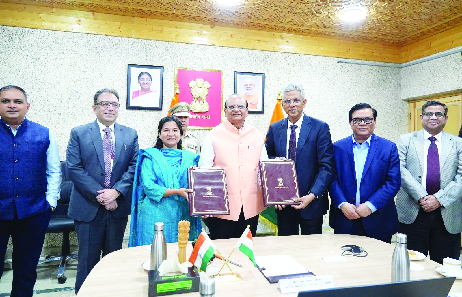 UT Ladakh Administration, IIM Jammu sign MoU for Satellite Campus at Leh