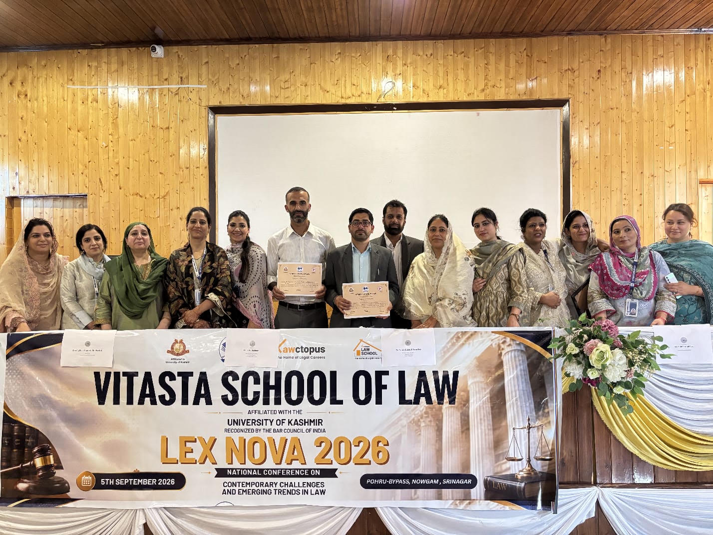 Vitasta School of Law hosts LEX NOVA 2026, brings legal minds together from India and abroad Vitasta School of Law hosts LEX NOVA 2026, brings legal minds together from India and abroad