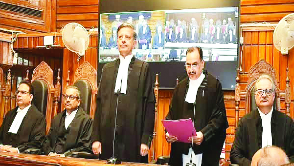 Yash Paul Bourney Sworn in as Judge of the High Court of J&K and Ladakh Yash Paul Bourney Sworn in as Judge of the High Court of J&K and Ladakh