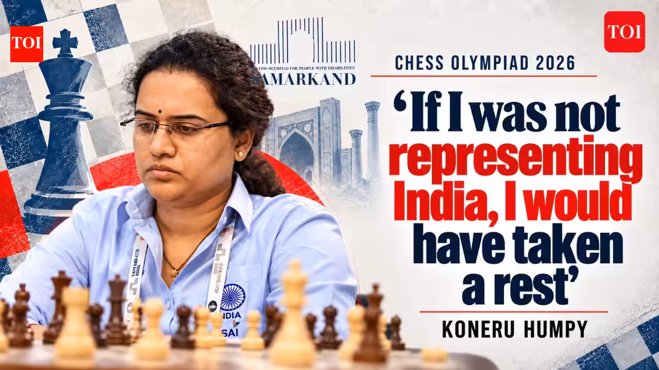 ‘Taking medicines and playing every day’: How Koneru Humpy battled diarrhoea to win two medals at Chess Olympiad | Exclusive | Chess News