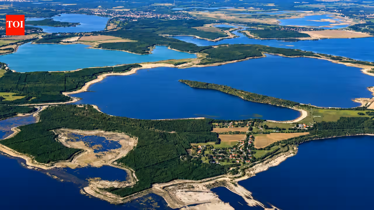 Germany is turning abandoned coal mines into 23 lakes; the former mining landscape is becoming Europe’s largest artificial wetland | World News