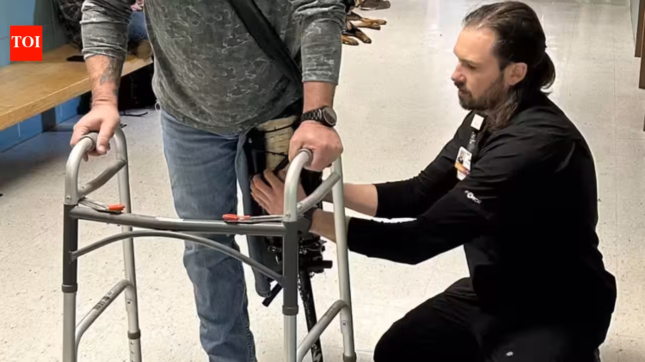 Meet Ben Hogan, former bike mechanic turning discarded bicycles into prosthetic legs; shares free instructions online to help others recreate the design locally