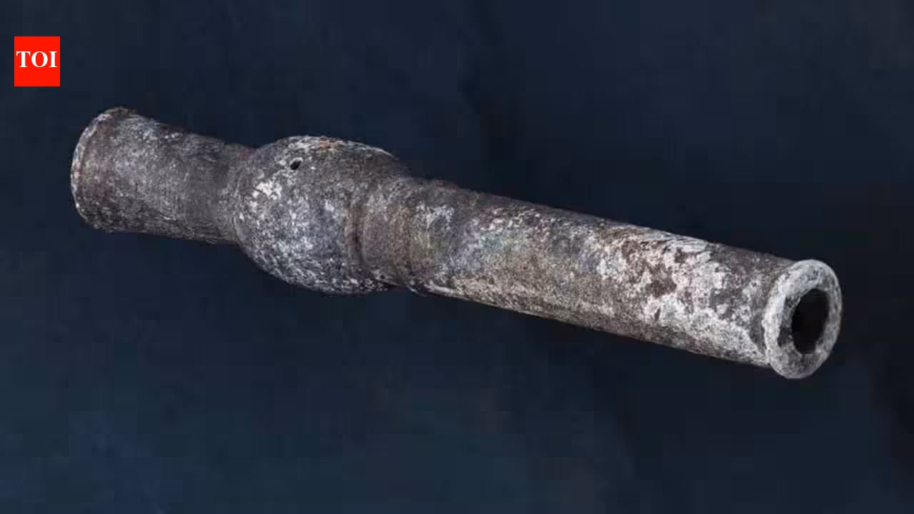 Soldiers looking for land mines in South Korea have found the country’s oldest gun, a 600-year-old inscribed bronze tube used to fire gunpowder-propelled arrows