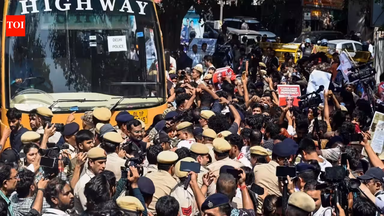 Delhi court grants bail to 17 students, journalists arrested during CEC protest | India News