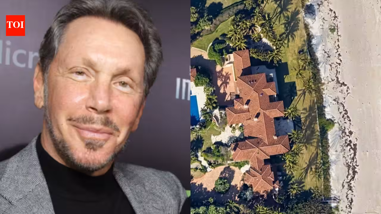 In 2021, Larry Ellison paid  million for an 8.4-acre Florida oceanfront estate he initially planned to tear down; five years later, the North Palm Beach property is being relisted for 5 million