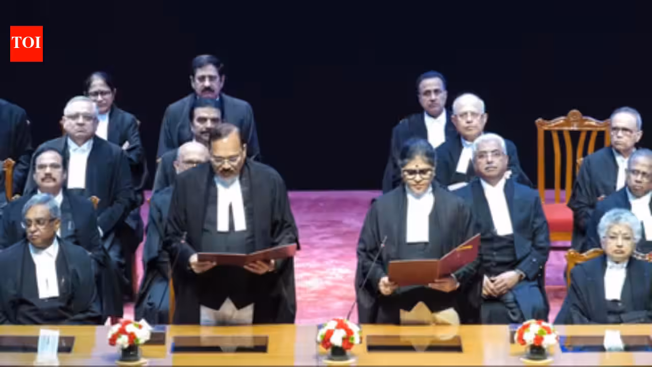 Three new SC judges take oath, all in the name of God; number of women judges in SC – three out of 37 | India News