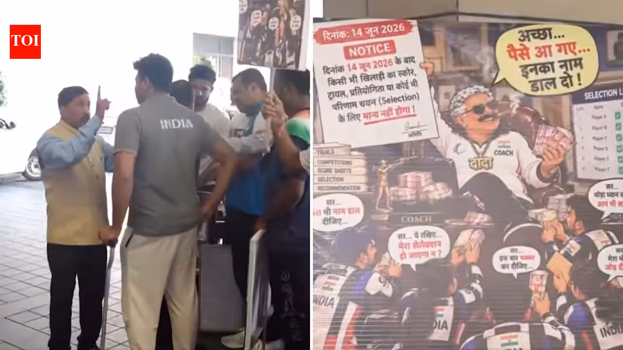 High drama at Asian Games send-off as para-shooters allege corruption, protest selection process | More sports News High drama at Asian Games send-off as para-shooters allege corruption, protest selection process | More sports News