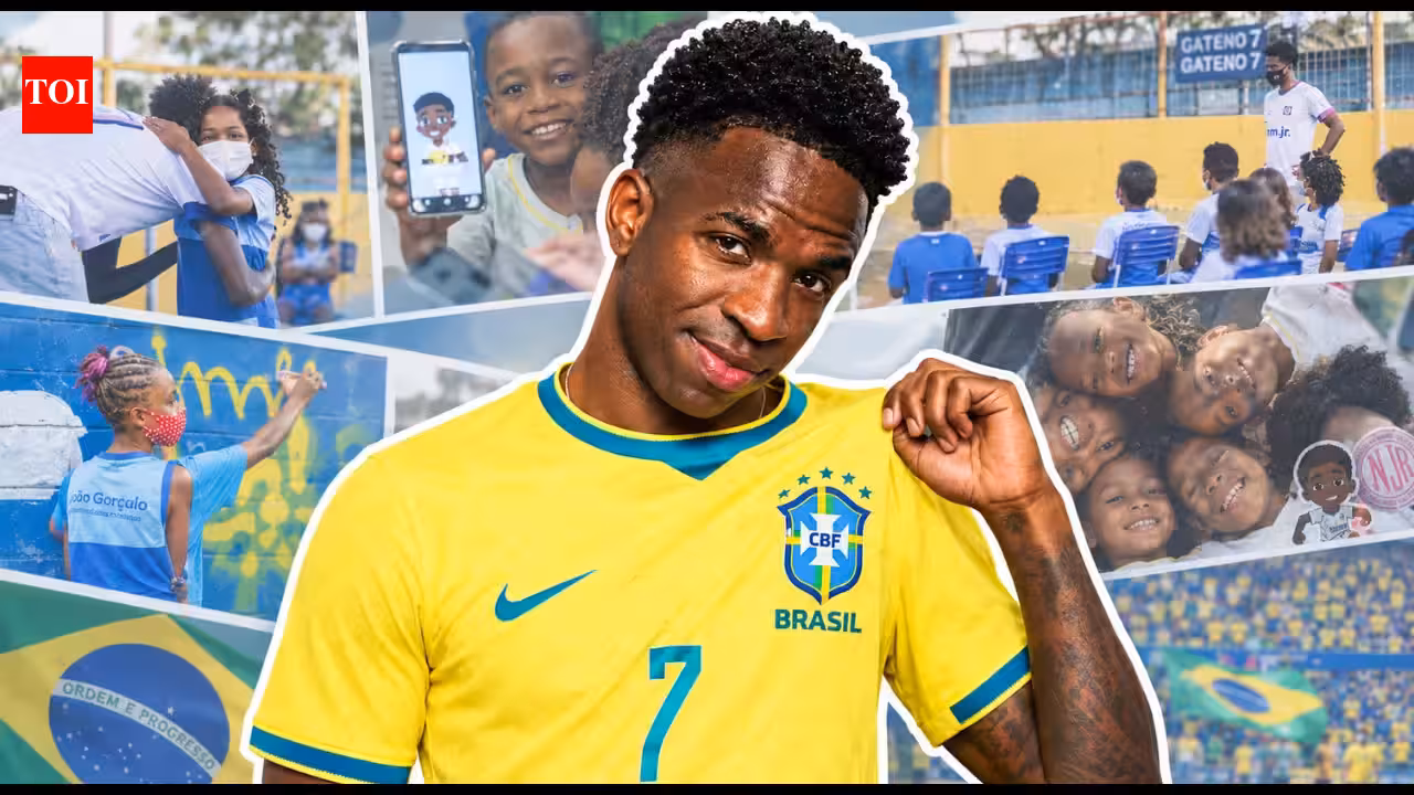 Vinícius Jr.’s institute gave away nearly R million in 2025: How the Real Madrid star is changing future of thousands of Brazilian children | Football News