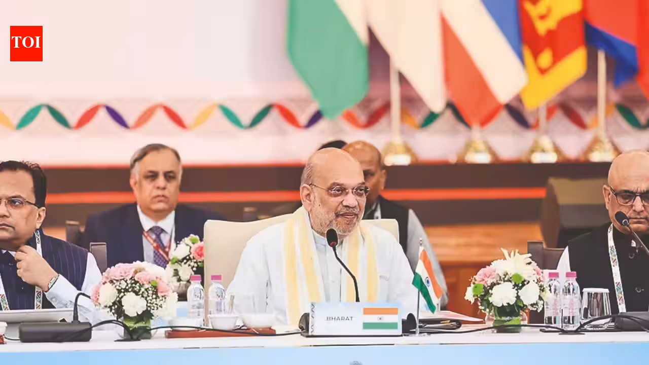 Ensure terror does not find haven: Amit Shah at Bimstec meet | India News Ensure terror does not find haven: Amit Shah at Bimstec meet | India News