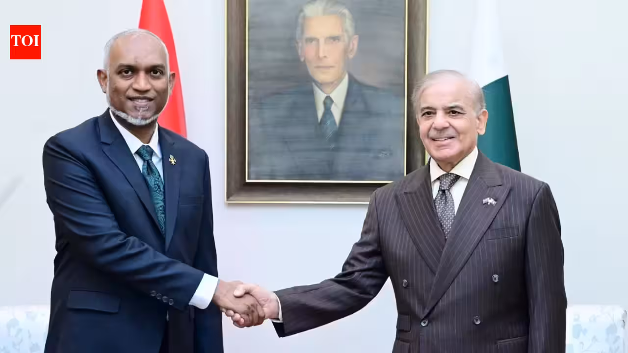 In Pakistan, Maldives President Mohamed Muizzu calls for early Saarc summit