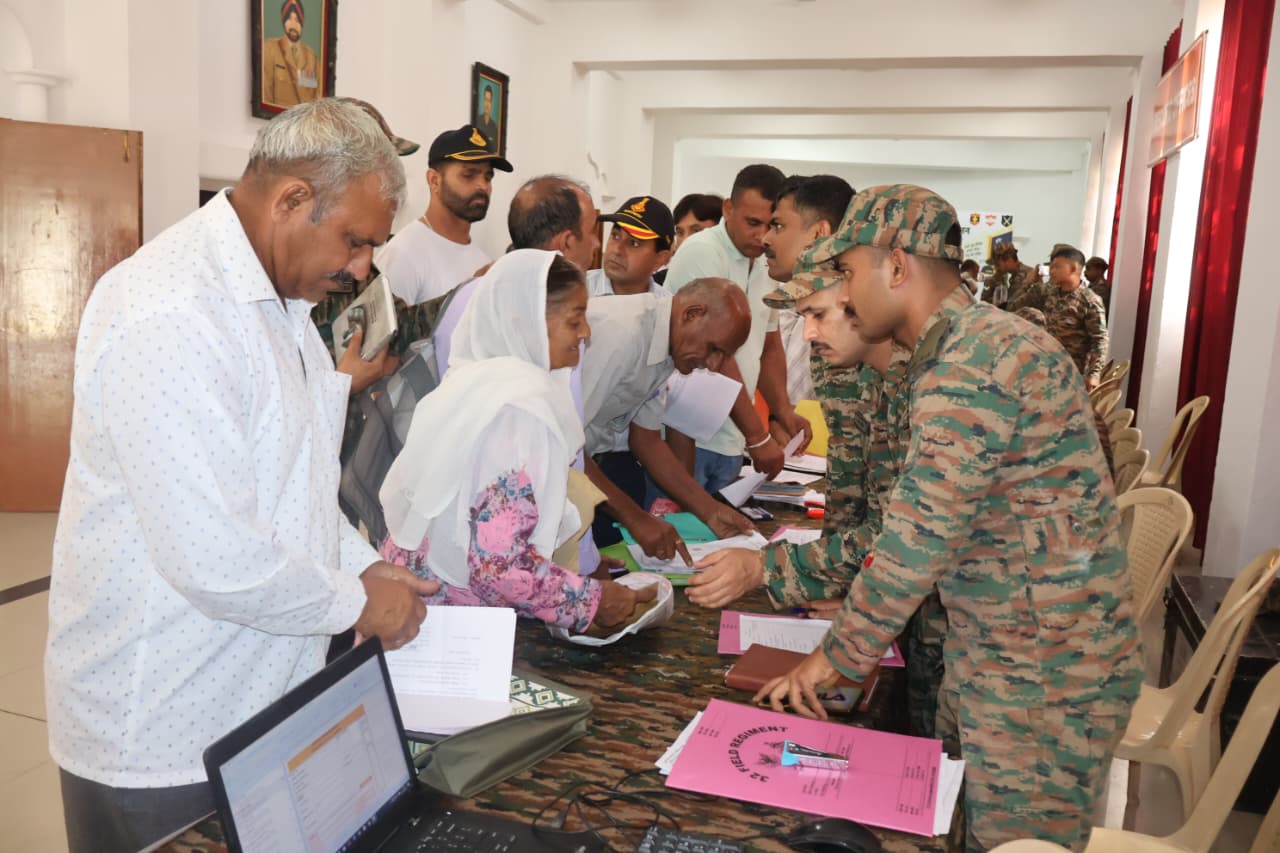 204TH RAKSHA PENSION SAMADHAN AAYOJAN CONCLUDES AT AKHNOOR