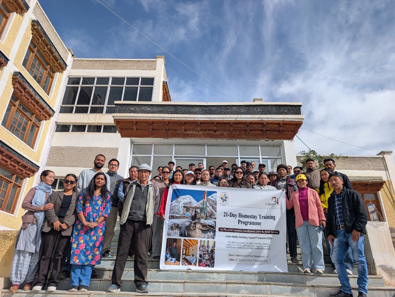 21-day homestay training programme under PM-JUGA and RAMP inaugurated in Leh