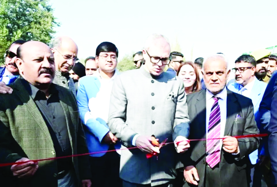 Omar Abdullah inaugurates Rs 26 crore development works in Beerwah