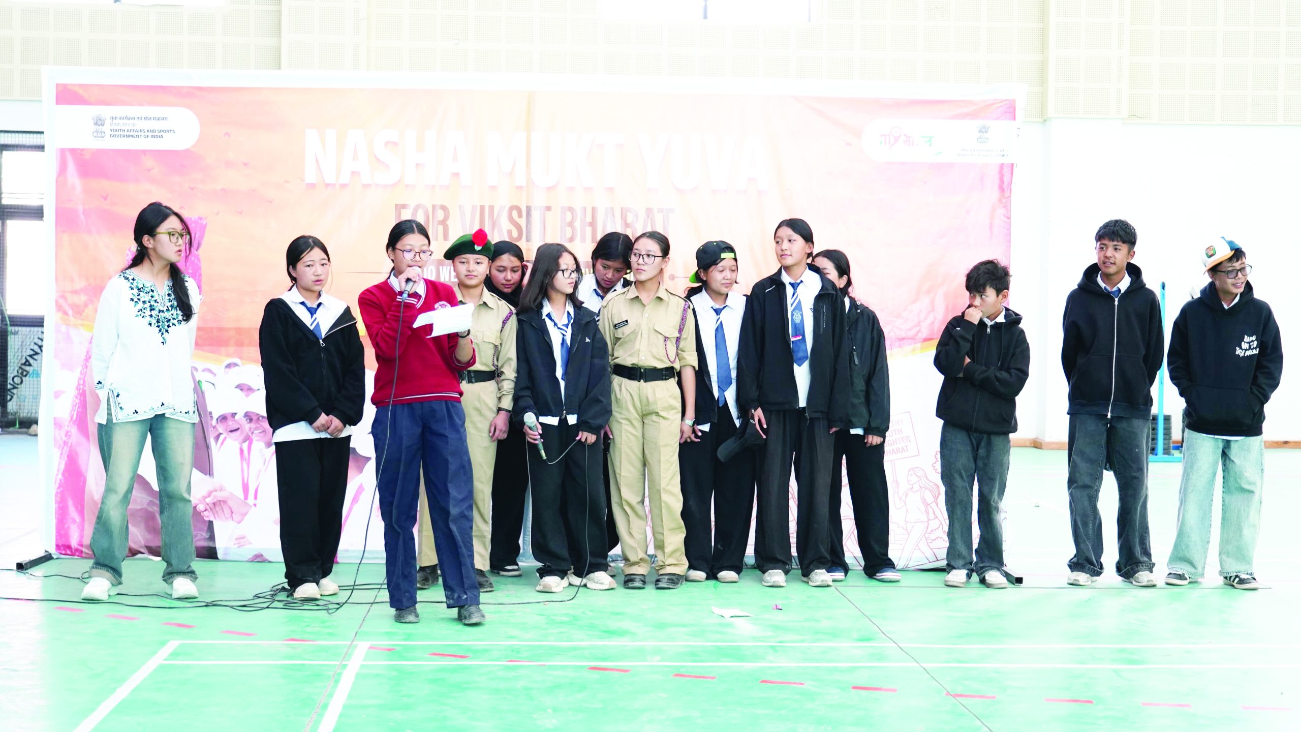 Administrative Secretary, Higher Education flags off health walk in Leh under ‘Nasha Mukt Yuva for Viksit Bharat’ Campaign