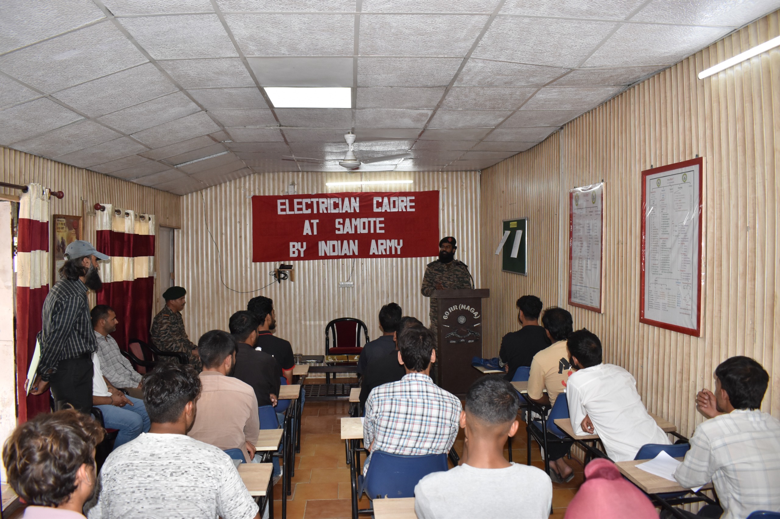 Army commences electrician cadre for unemployed youth at Samote