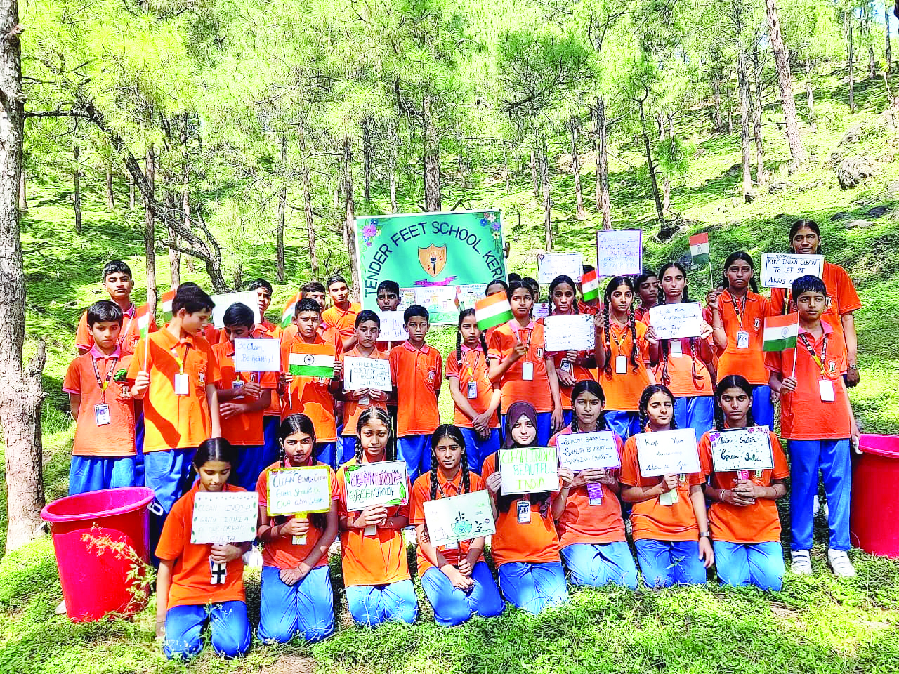 Army conducts Swachh Bharat Abhiyan at Keri