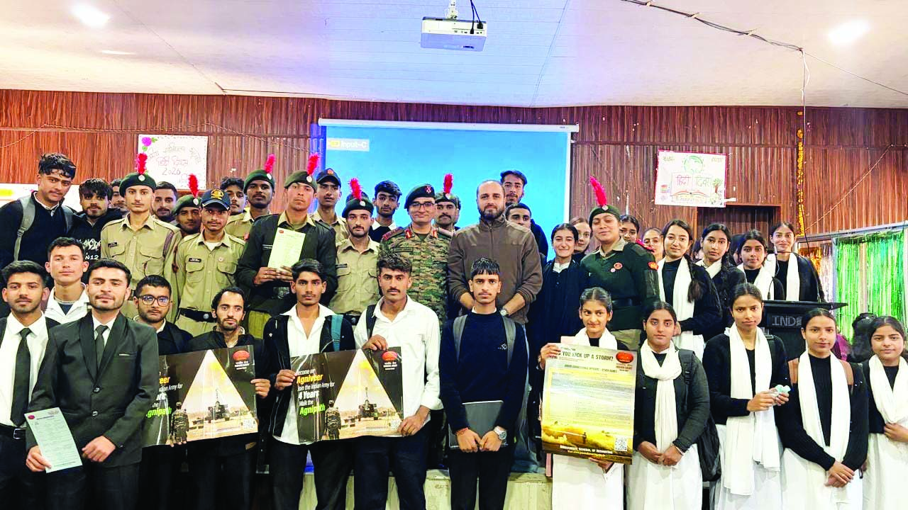 Army conducts massive career outreach programme in Bhaderwah to inspire future warriors