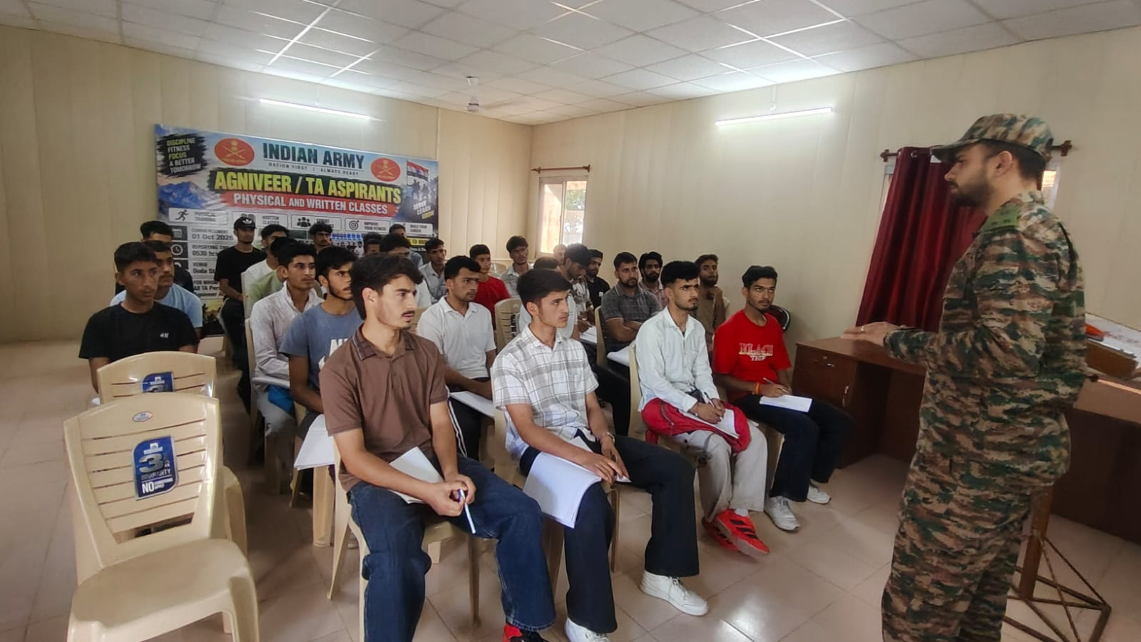 Army conducts recruitment training for Agniveer and Territorial Army aspirants at Doda
