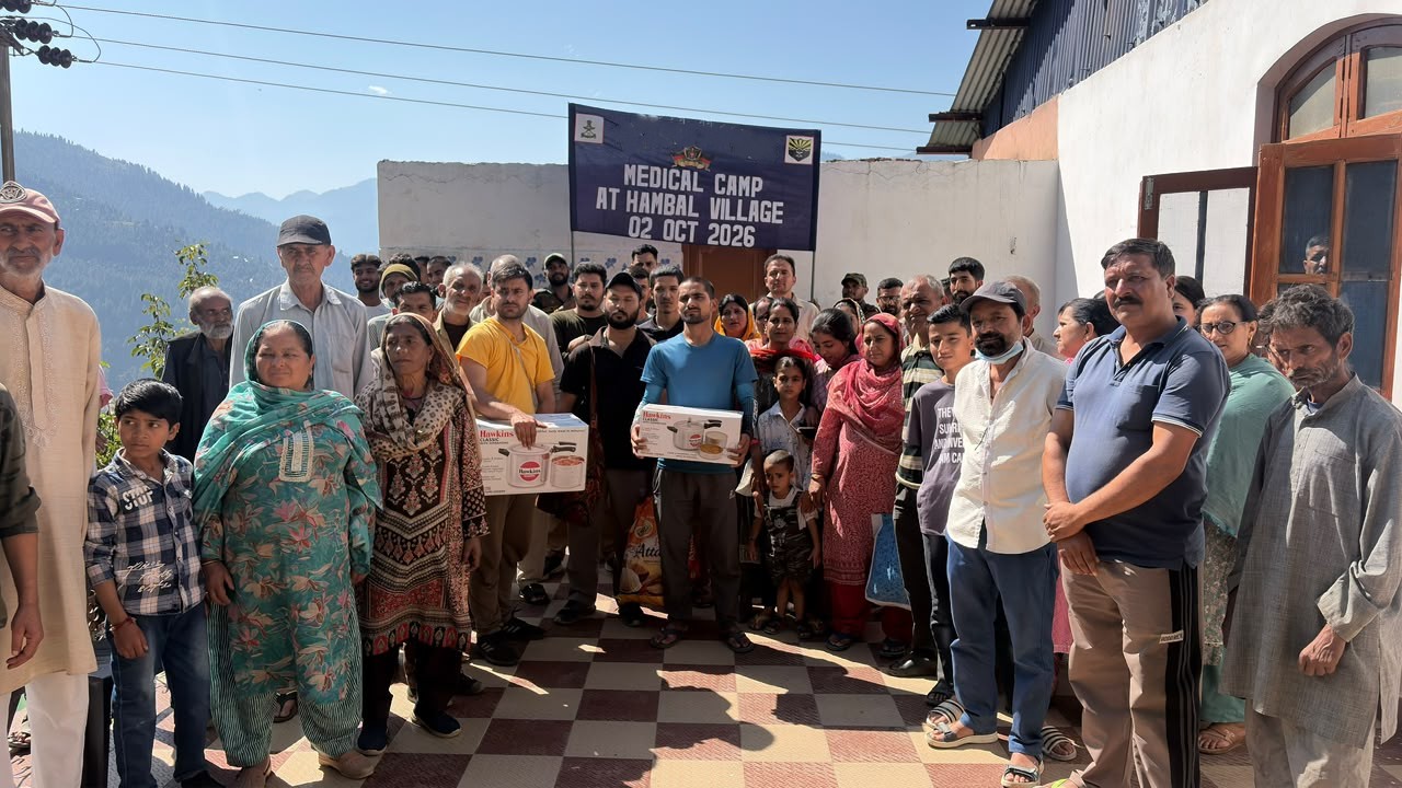 Army organizes medical camp and CSD facility at Hambal on Gandhi Jayanti