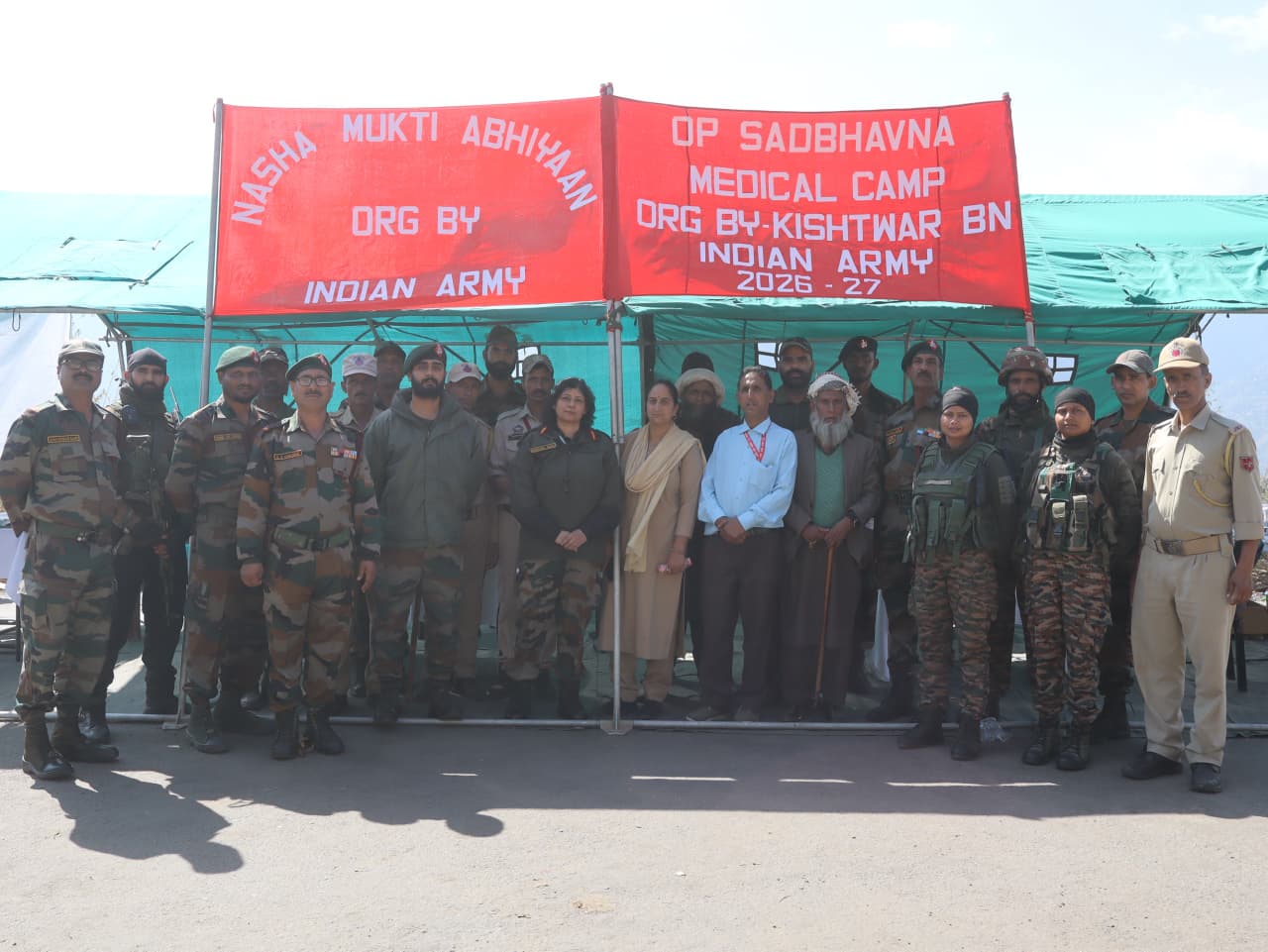 Army organizes medical camp at Sarthal