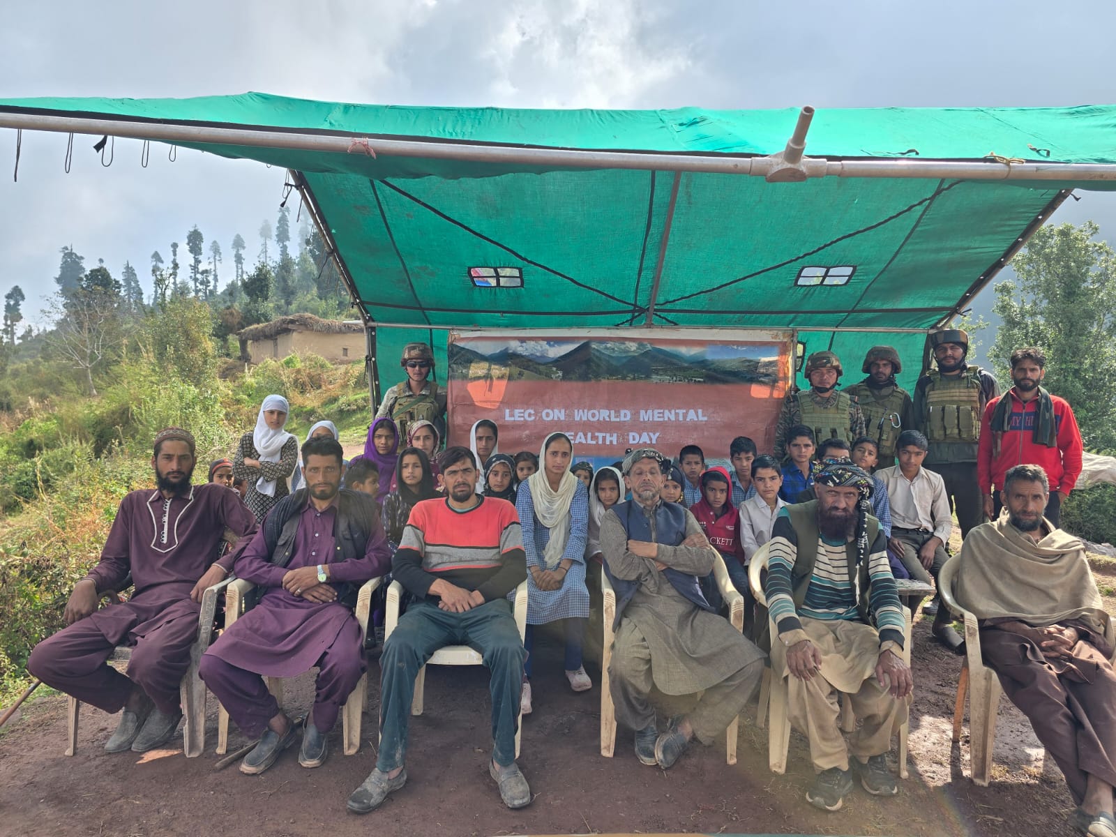 Army organizes mental health awareness lecture at Makhidhar on World Mental Health Day
