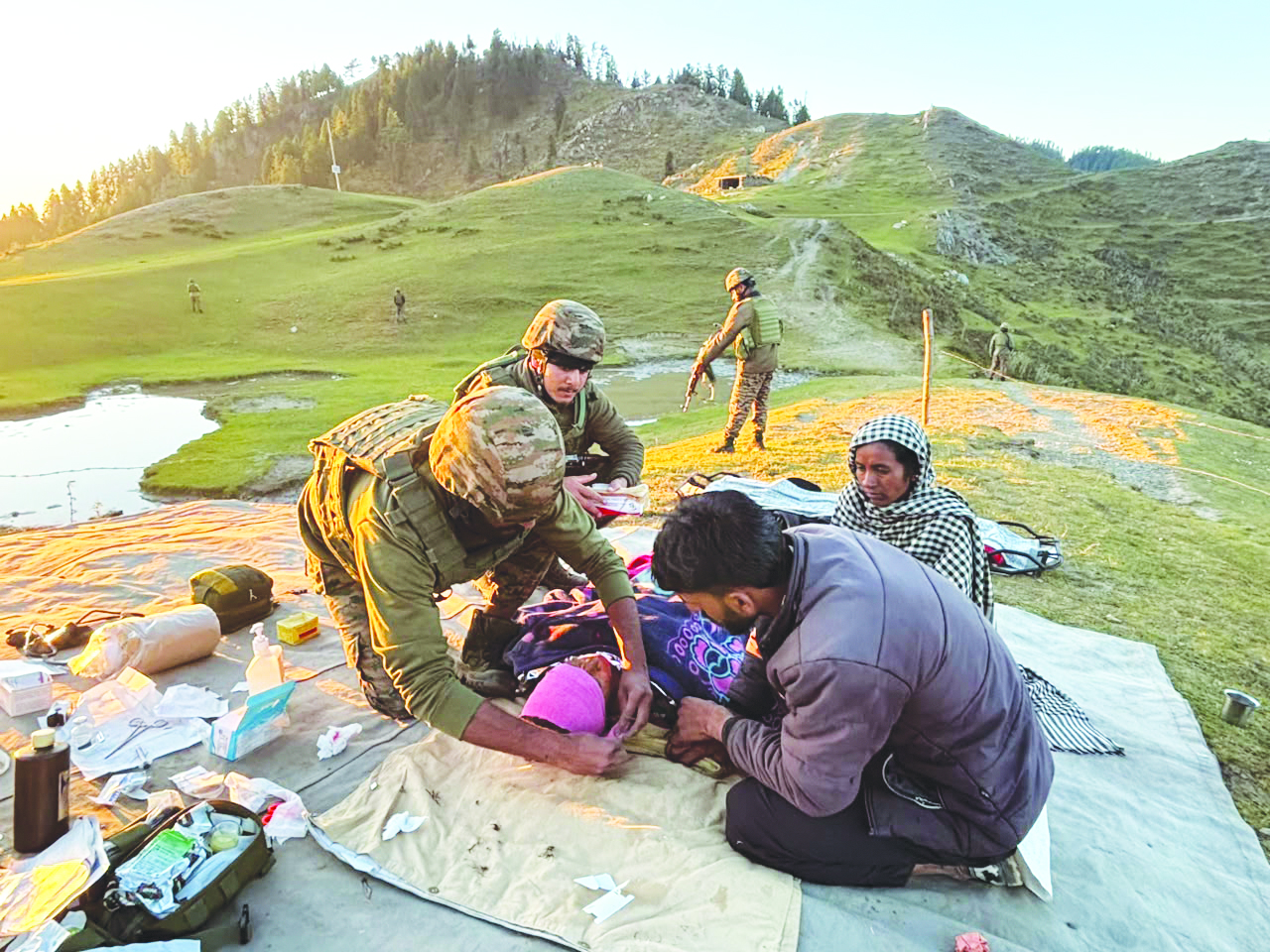 Army provides prompt medical assistance at Seoj Dhar
