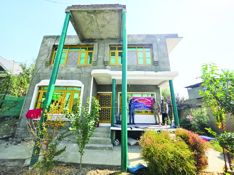 Srinagar Police attaches properties worth Rs 13.43 Crore in major drug trafficking crackdown